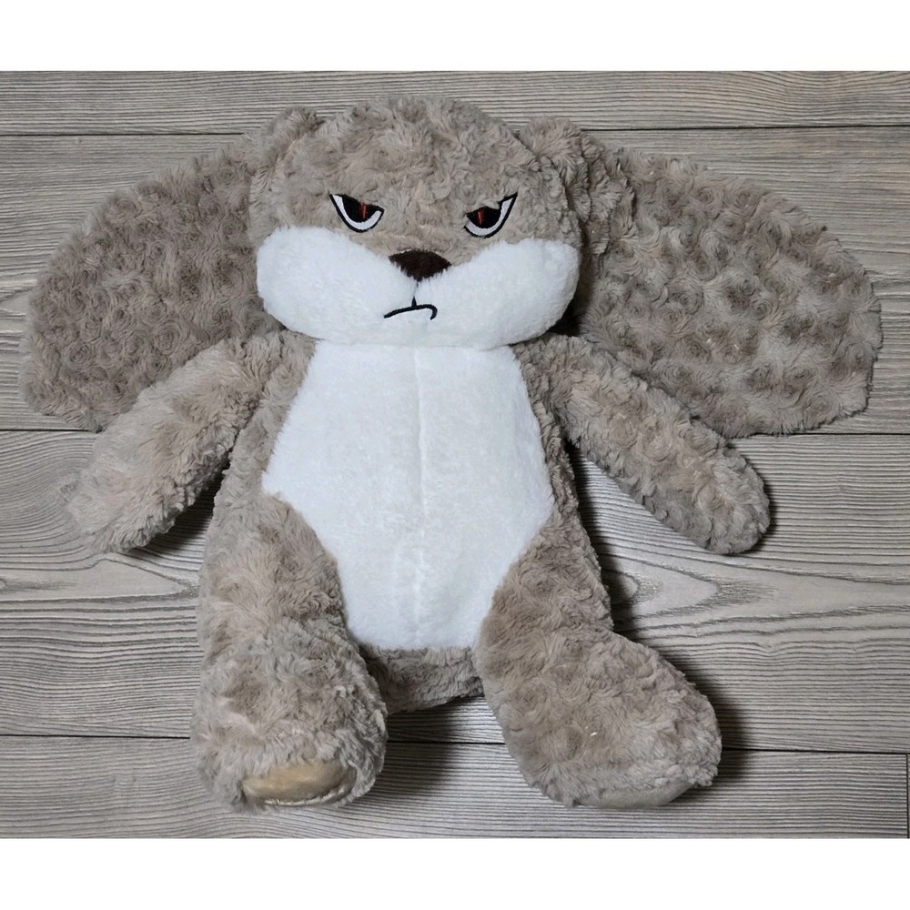 Broody The Angry Bunny Plush Toy Stuffed Rabbit Doll Plush Grumpy